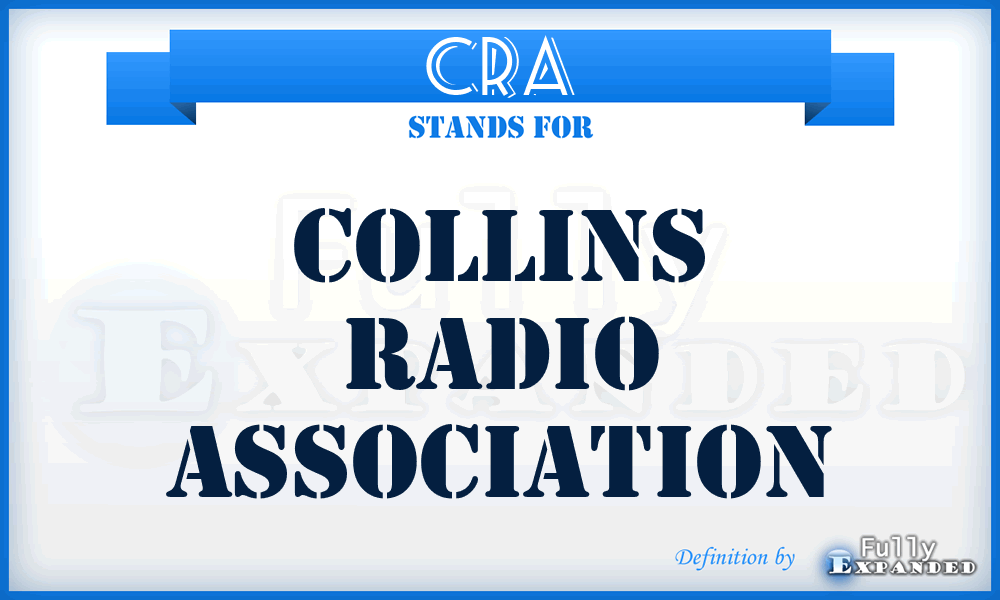 CRA - Collins Radio Association