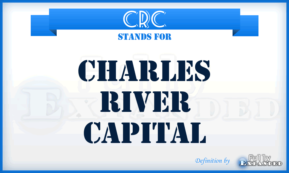 CRC - Charles River Capital
