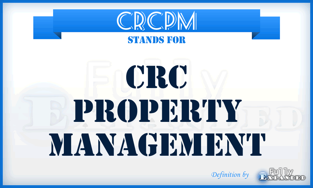 CRCPM - CRC Property Management