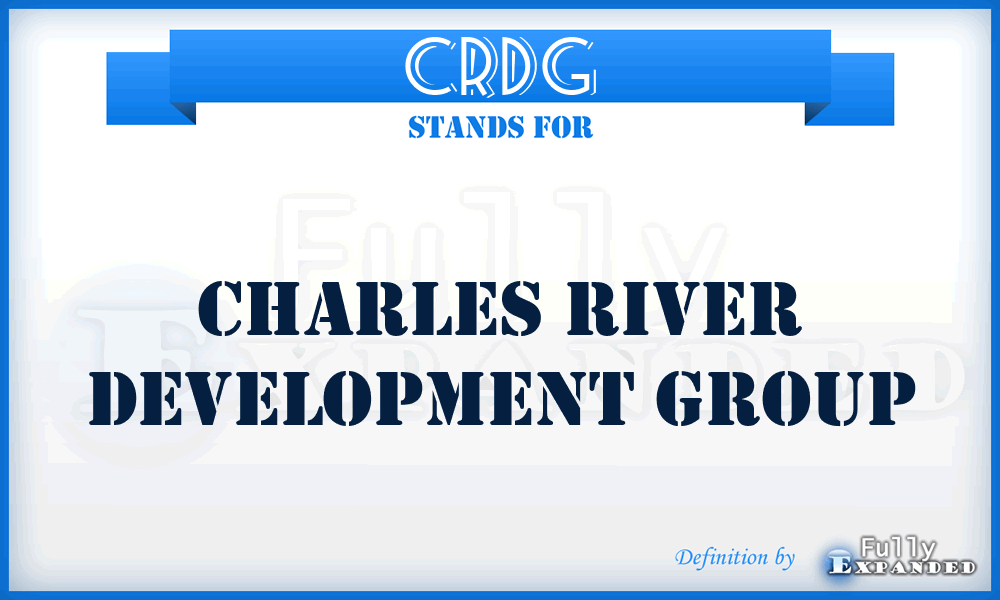 CRDG - Charles River Development Group