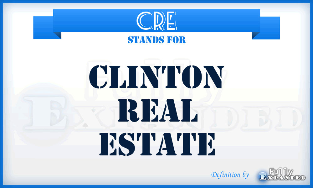 CRE - Clinton Real Estate