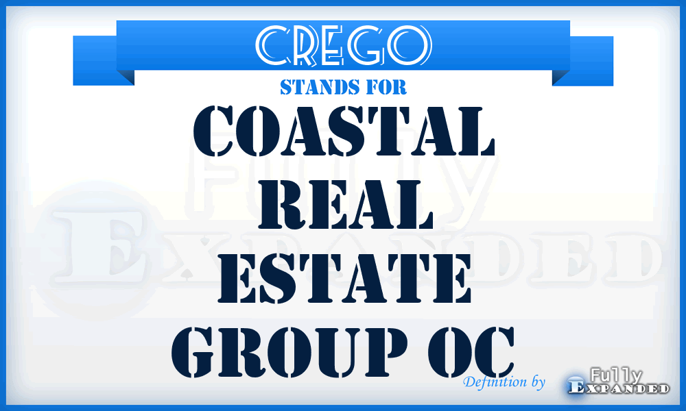 CREGO - Coastal Real Estate Group Oc