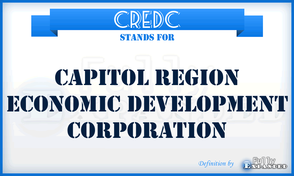 CREDC - Capitol Region Economic Development Corporation