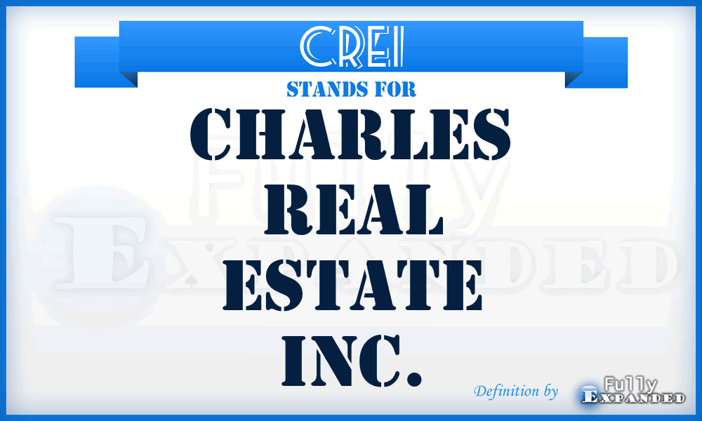 CREI - Charles Real Estate Inc.