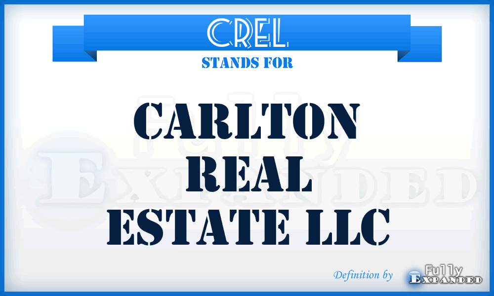 CREL - Carlton Real Estate LLC