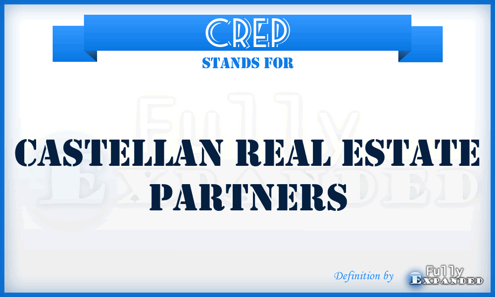 CREP - Castellan Real Estate Partners
