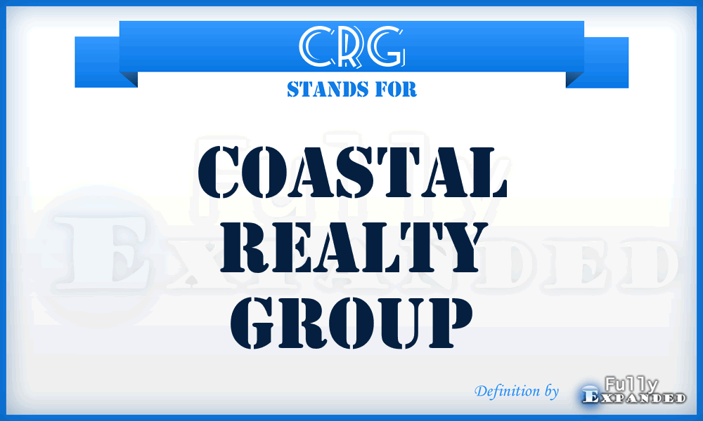 CRG - Coastal Realty Group