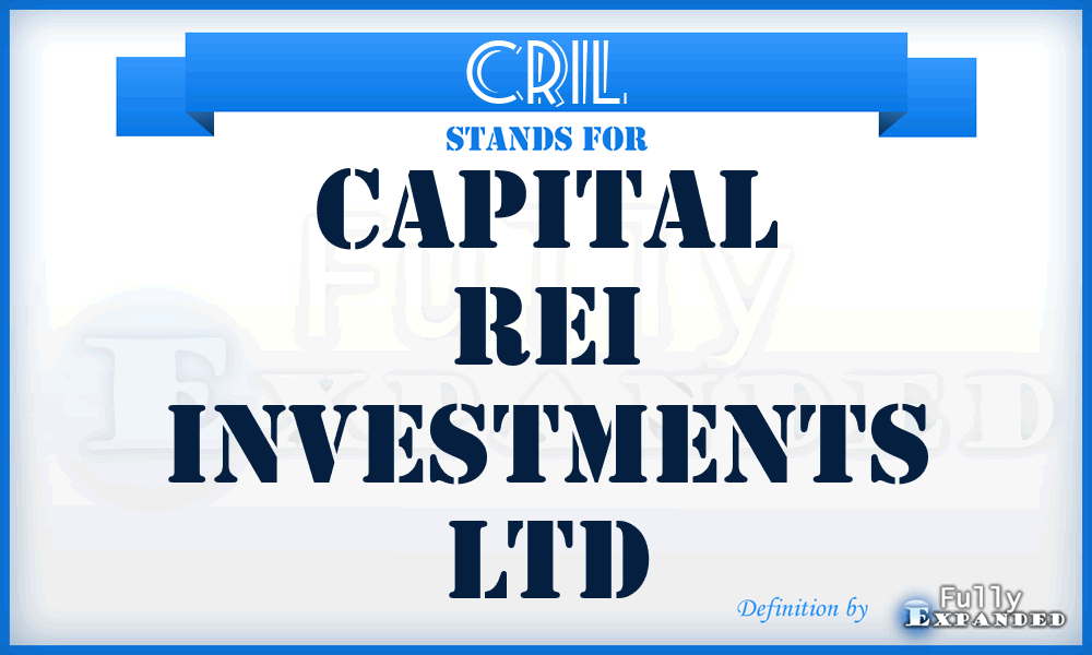 CRIL - Capital Rei Investments Ltd
