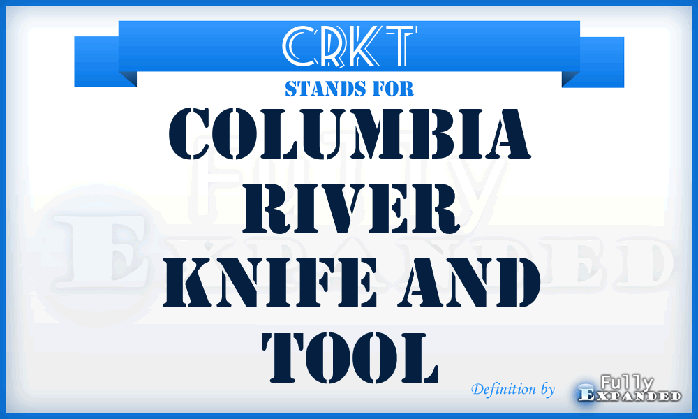 CRKT - Columbia River Knife and Tool