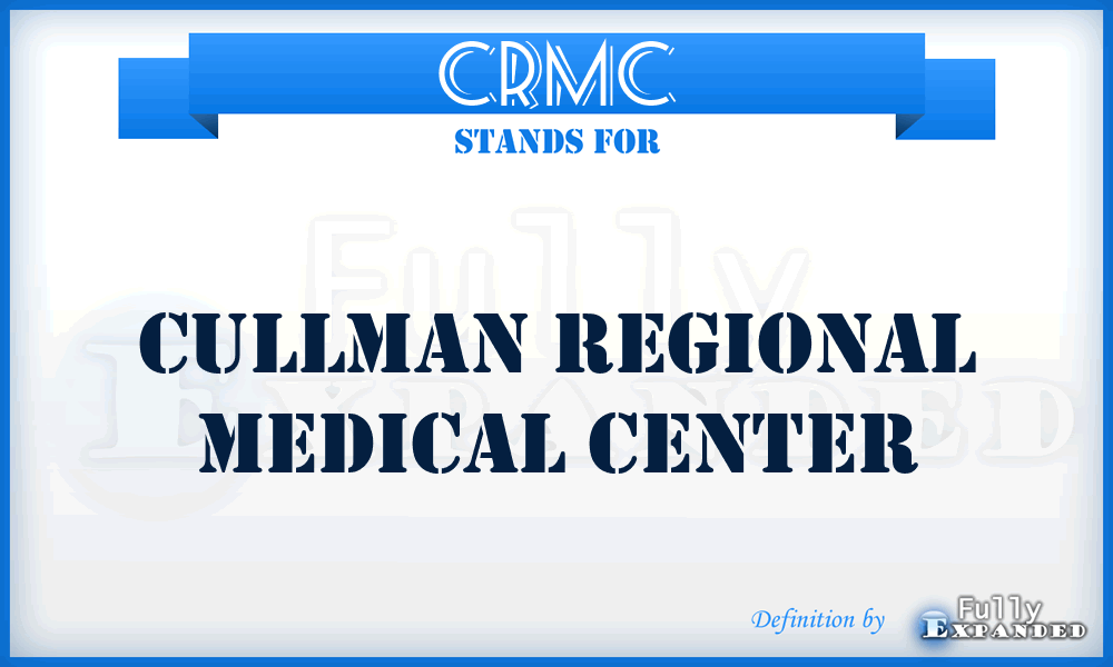 CRMC - Cullman Regional Medical Center