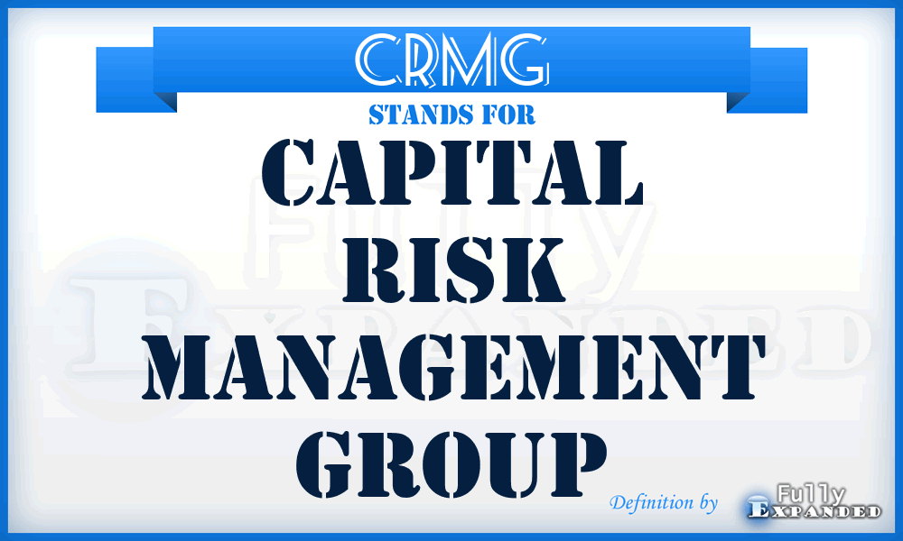 CRMG - Capital Risk Management Group