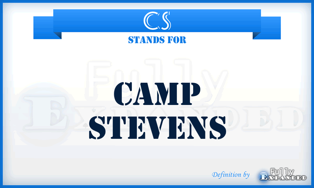 CS - Camp Stevens