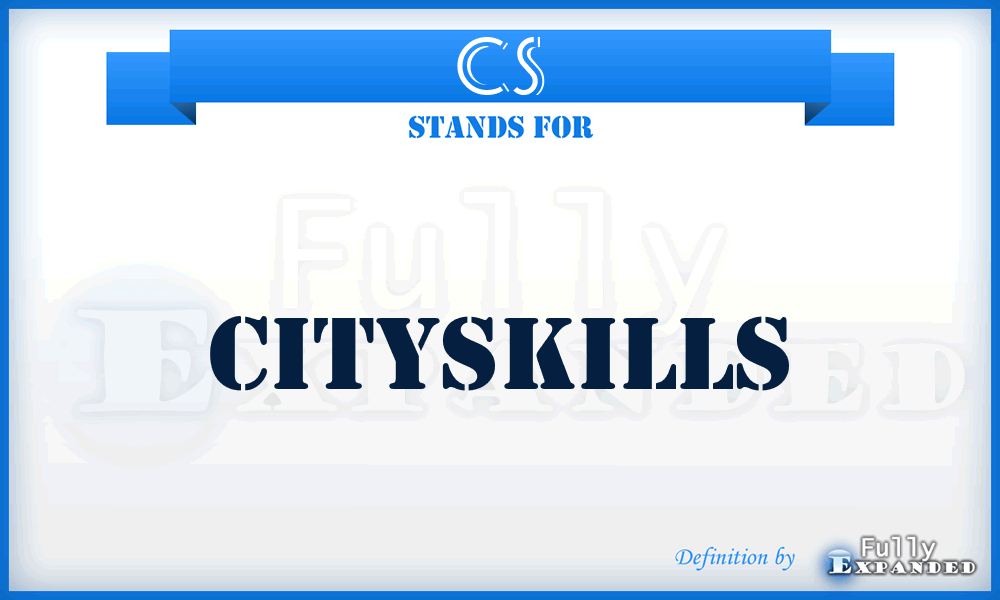 CS - CitySkills