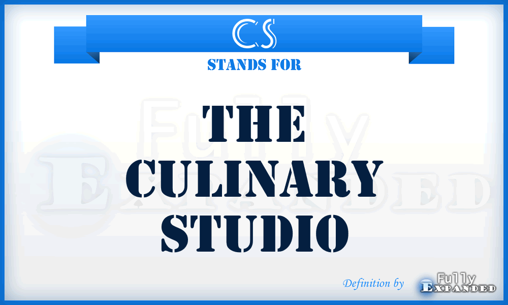 CS - The Culinary Studio