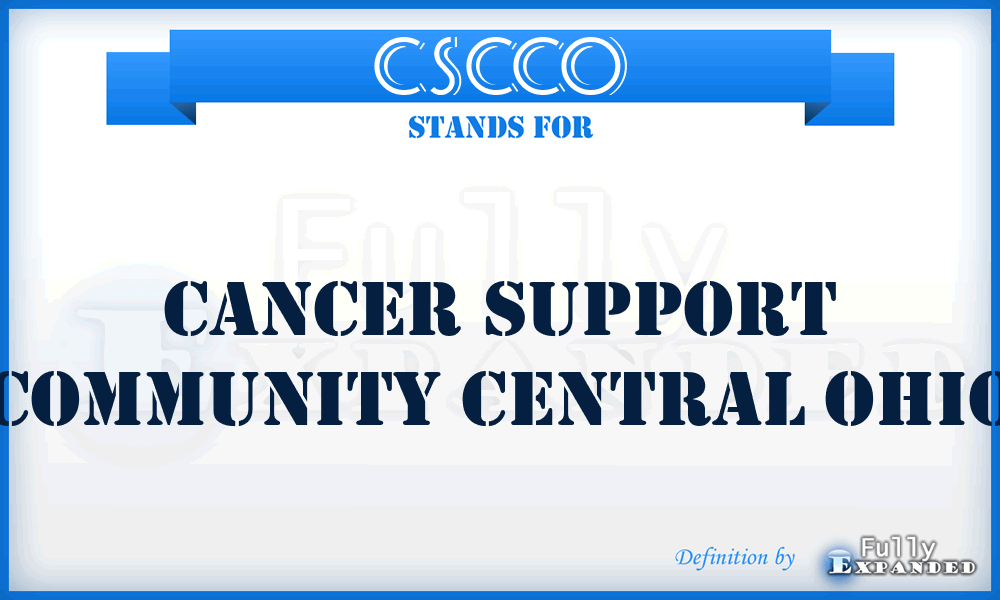 CSCCO - Cancer Support Community Central Ohio