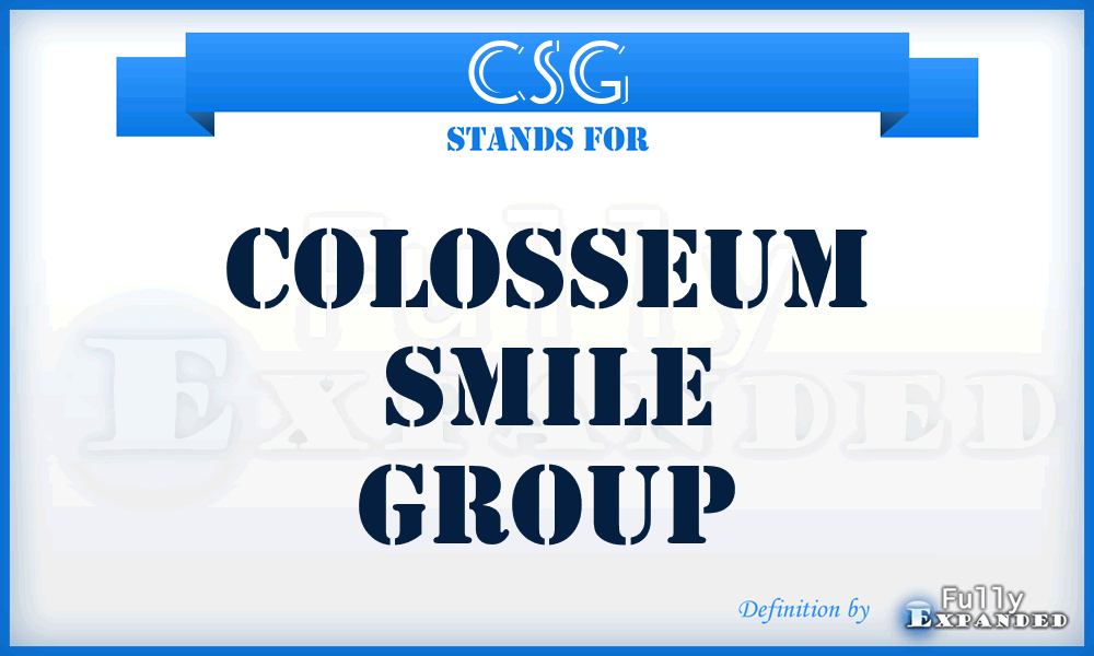 CSG - Colosseum Smile Group