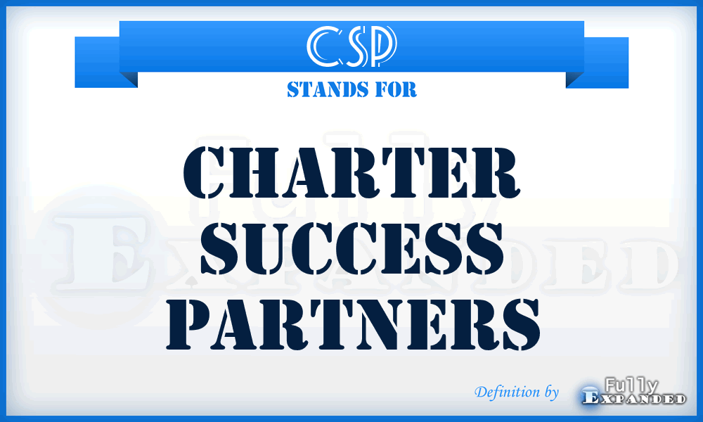 CSP - Charter Success Partners