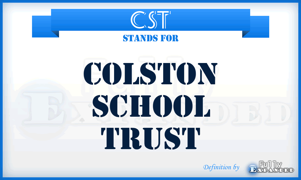 CST - Colston School Trust