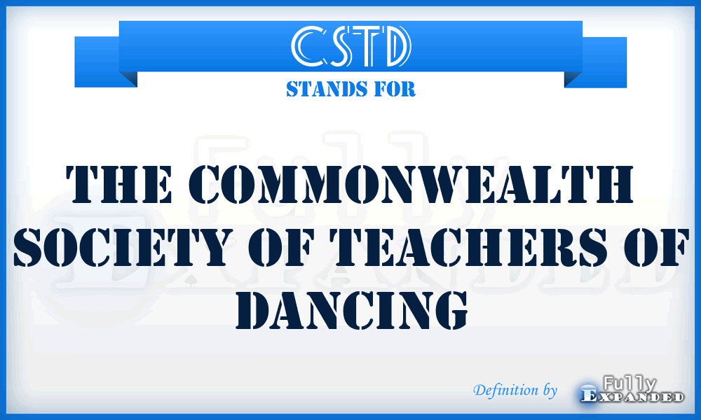 CSTD - The Commonwealth Society of Teachers of Dancing