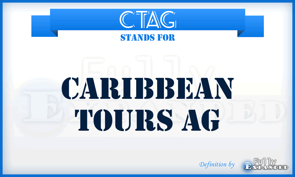 CTAG - Caribbean Tours AG