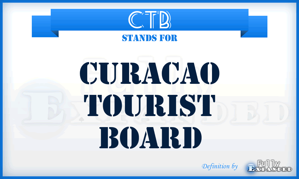 CTB - Curacao Tourist Board