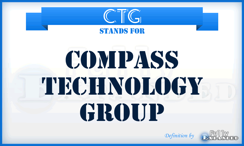 CTG - Compass Technology Group