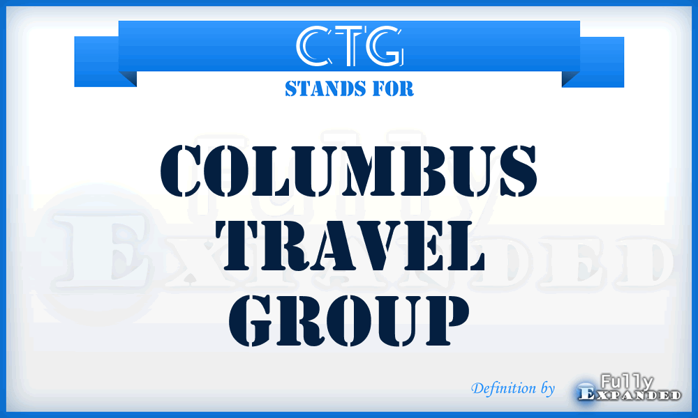 CTG - Columbus Travel Group