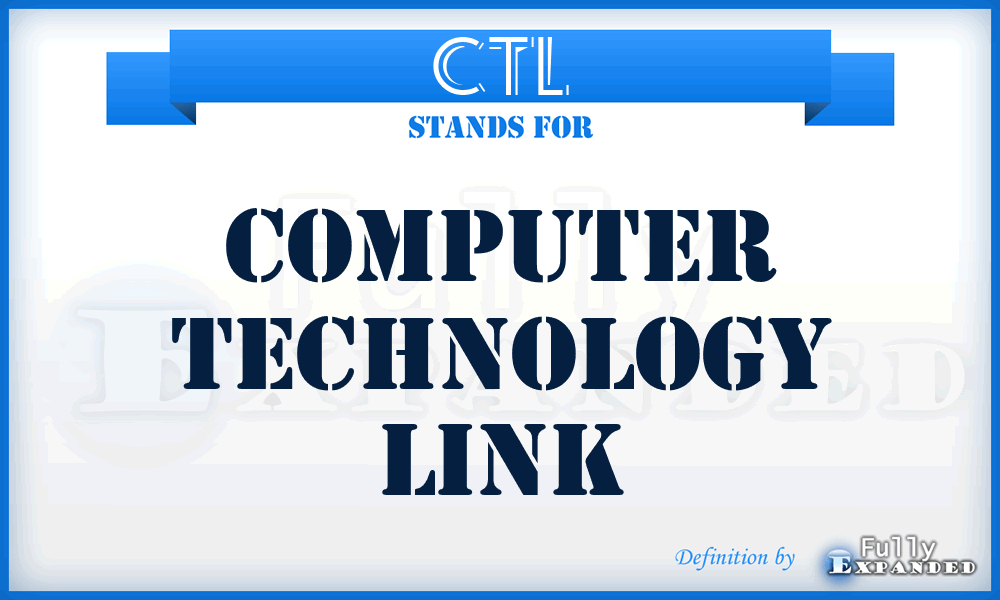 CTL - Computer Technology Link