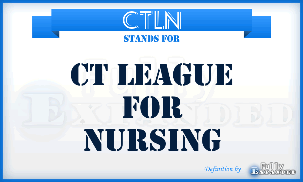 CTLN - CT League for Nursing