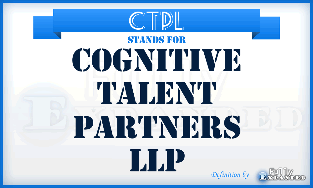 CTPL - Cognitive Talent Partners LLP