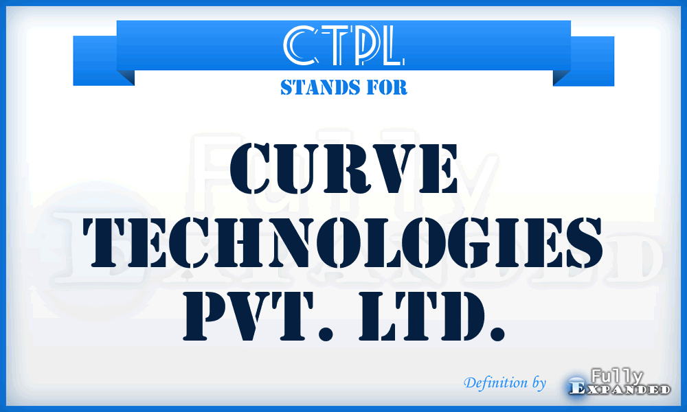 CTPL - Curve Technologies Pvt. Ltd.
