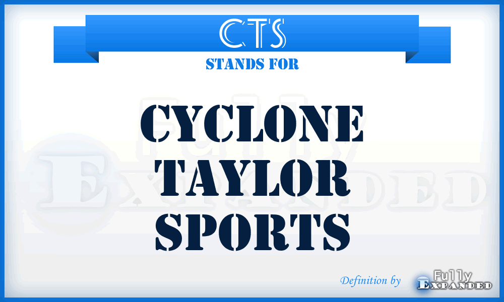 CTS - Cyclone Taylor Sports