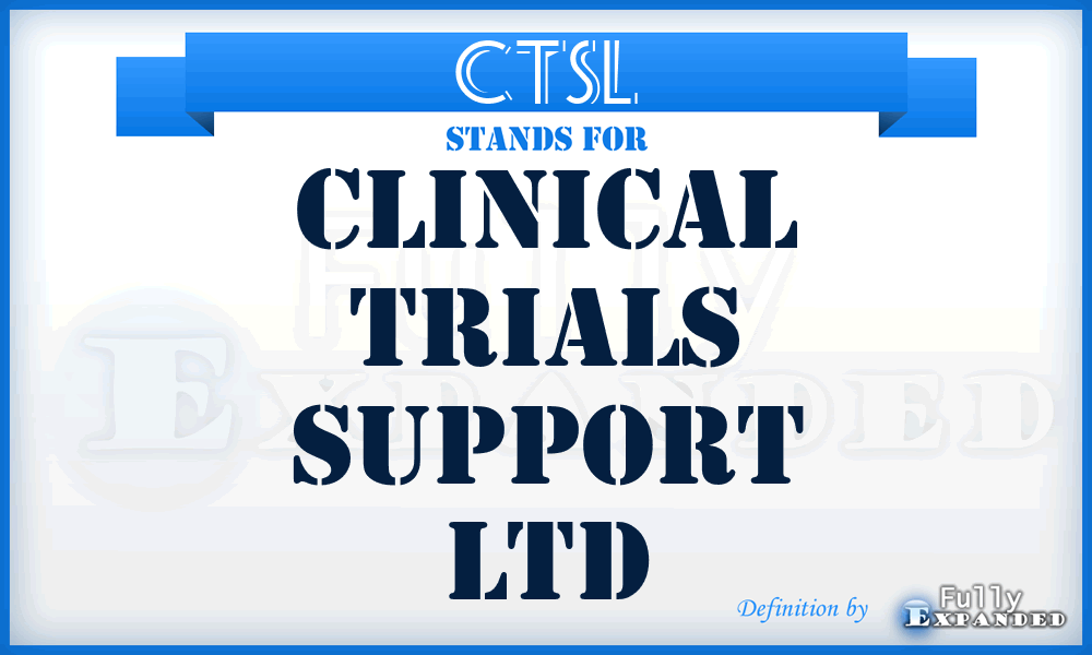 CTSL - Clinical Trials Support Ltd