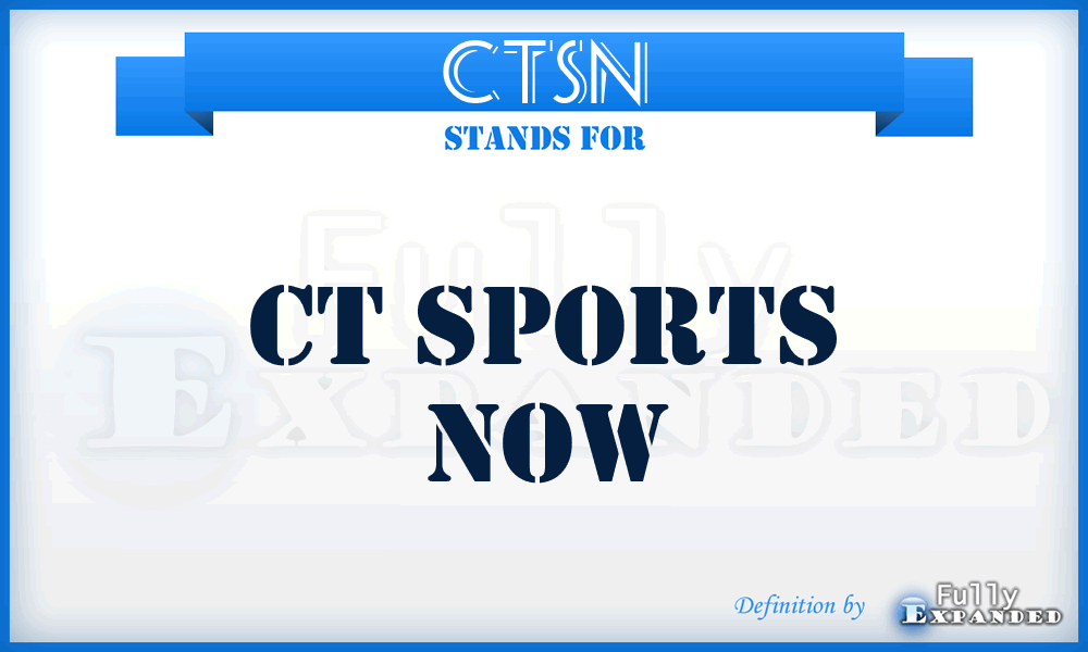 CTSN - CT Sports Now