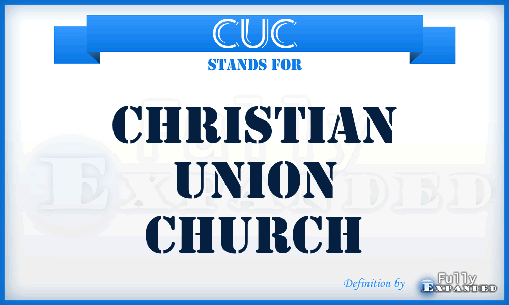 CUC - Christian Union Church