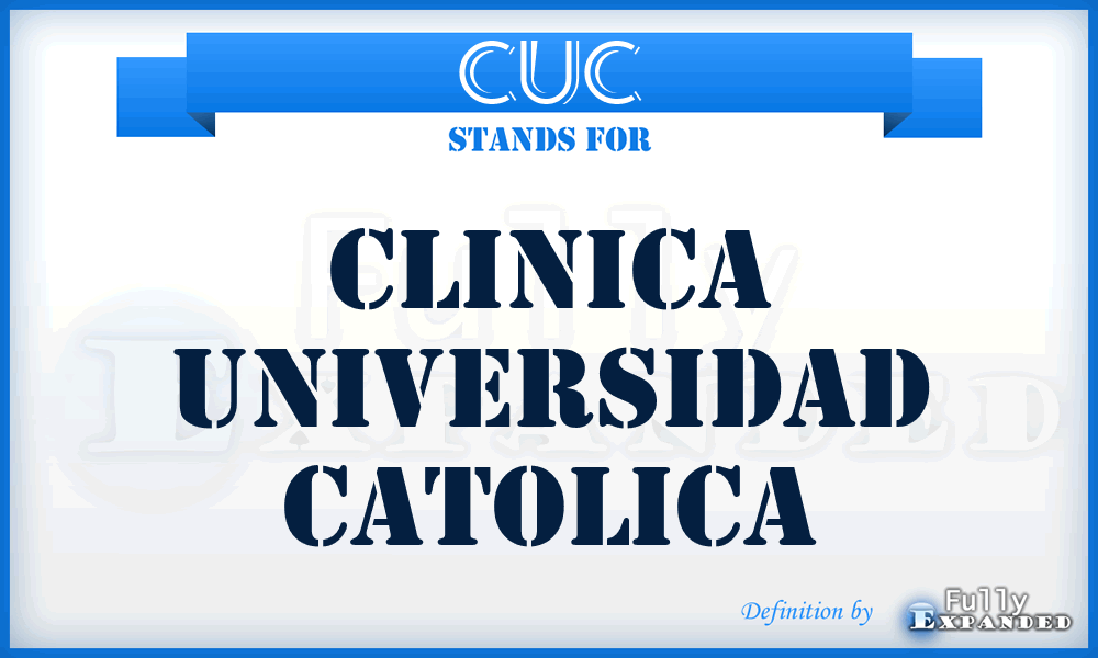 CUC - Clinica Universidad Catolica