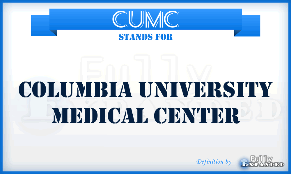 CUMC - Columbia University Medical Center