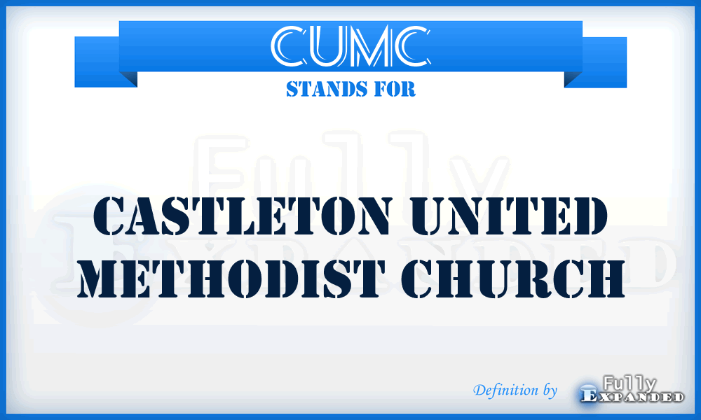 CUMC - Castleton United Methodist Church
