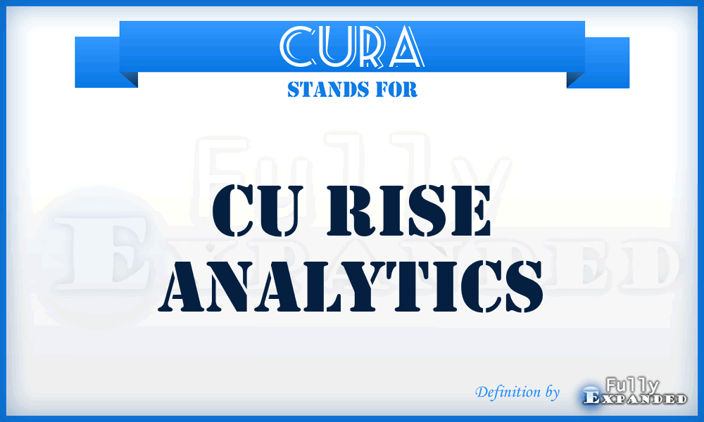 CURA - CU Rise Analytics