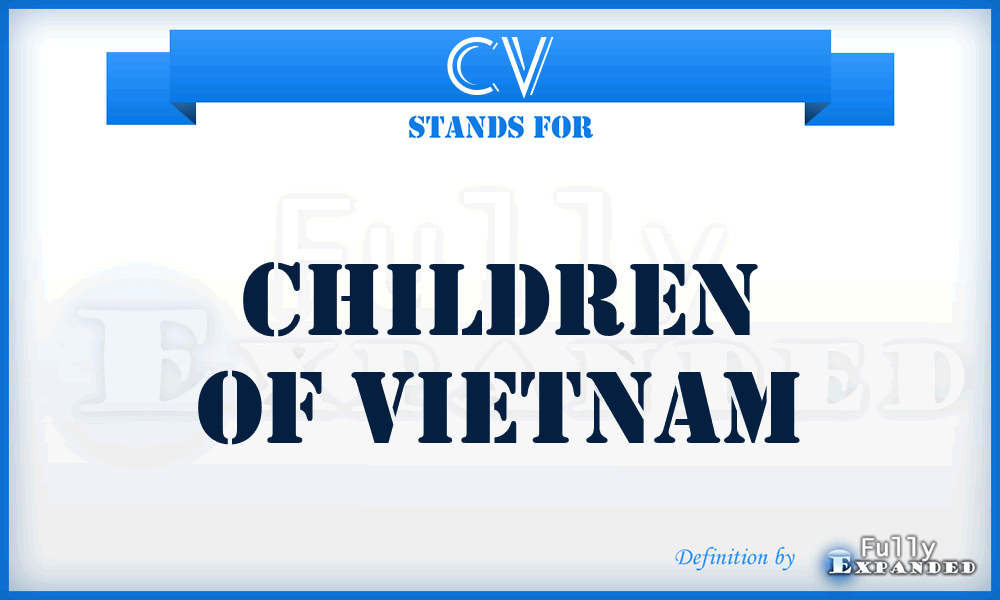 CV - Children of Vietnam