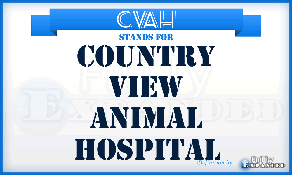 CVAH - Country View Animal Hospital