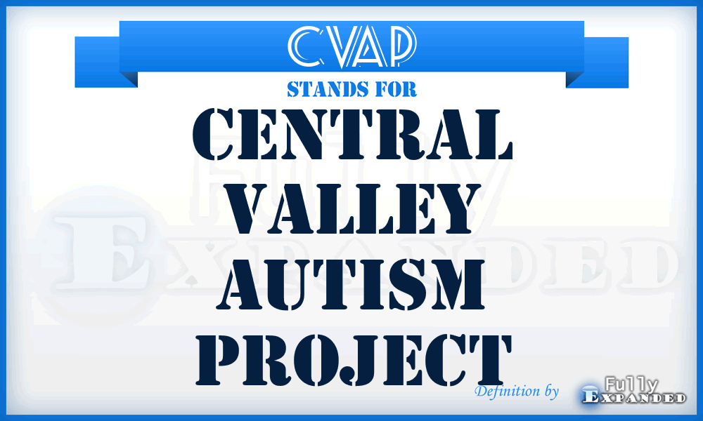 CVAP - Central Valley Autism Project