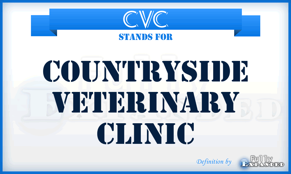 CVC - Countryside Veterinary Clinic