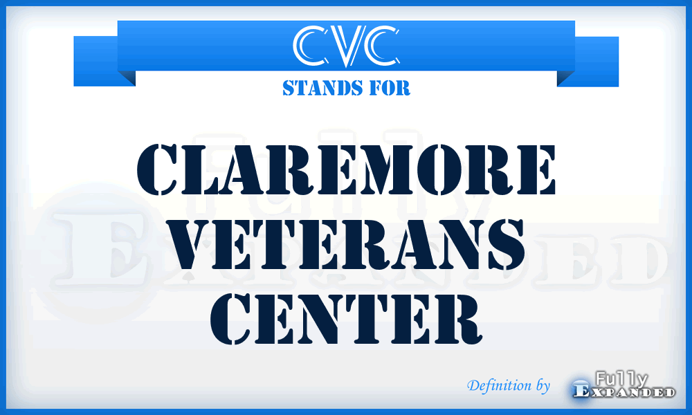 CVC - Claremore Veterans Center