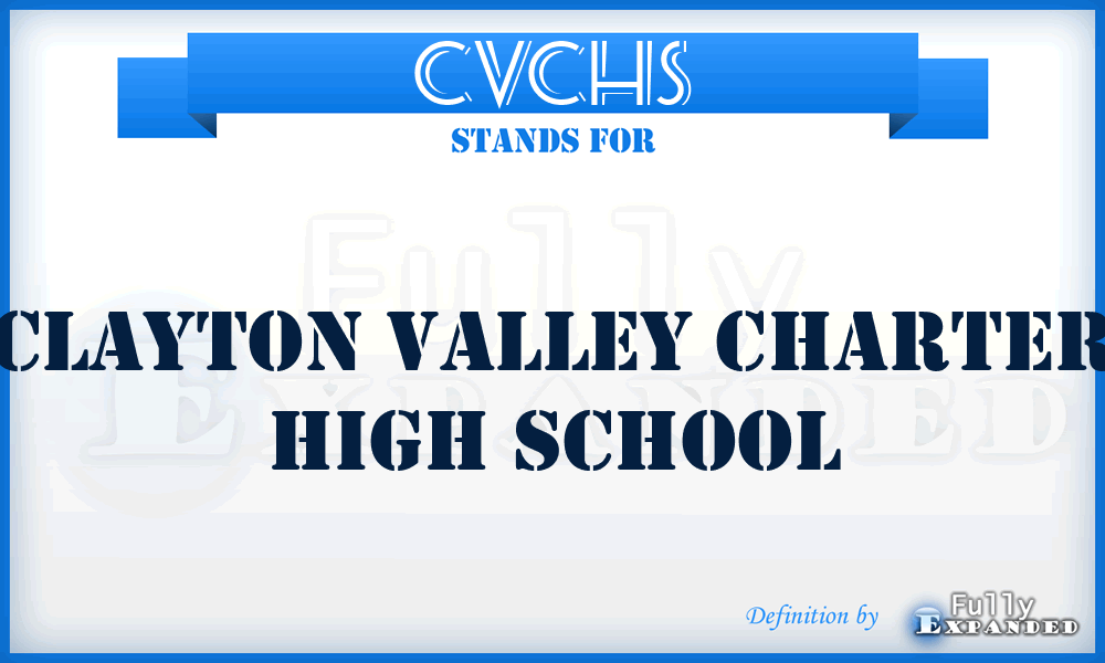 CVCHS - Clayton Valley Charter High School