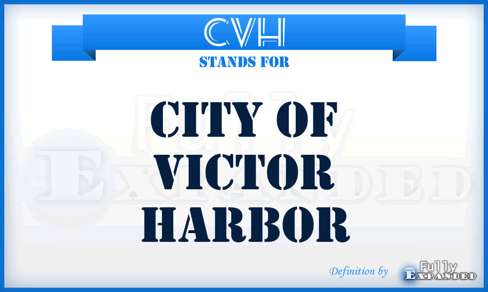 CVH - City of Victor Harbor