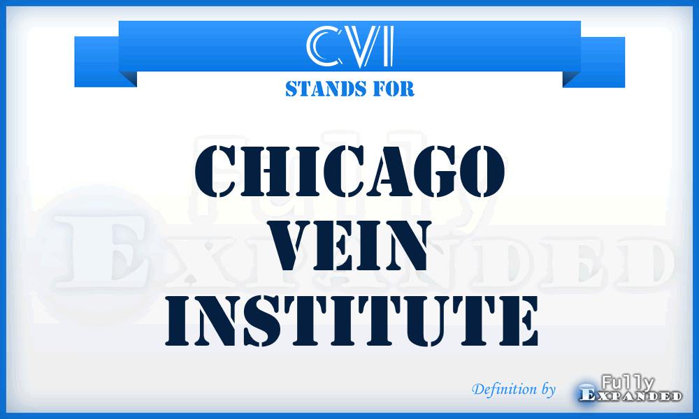 CVI - Chicago Vein Institute