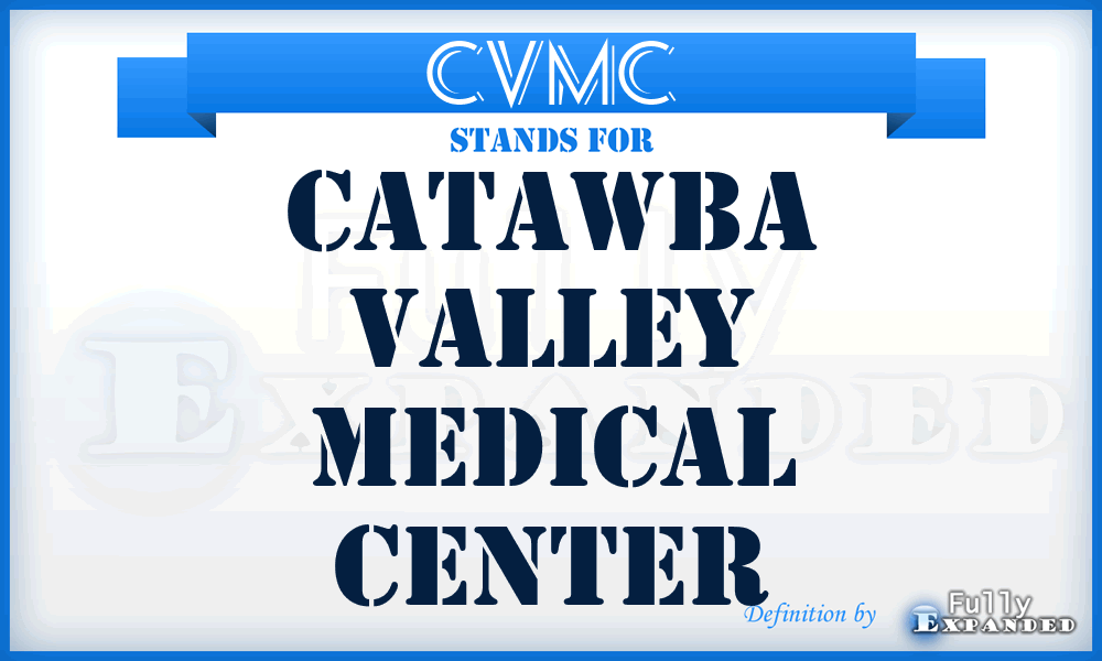 CVMC - Catawba Valley Medical Center