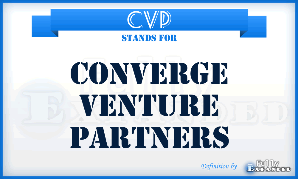 CVP - Converge Venture Partners