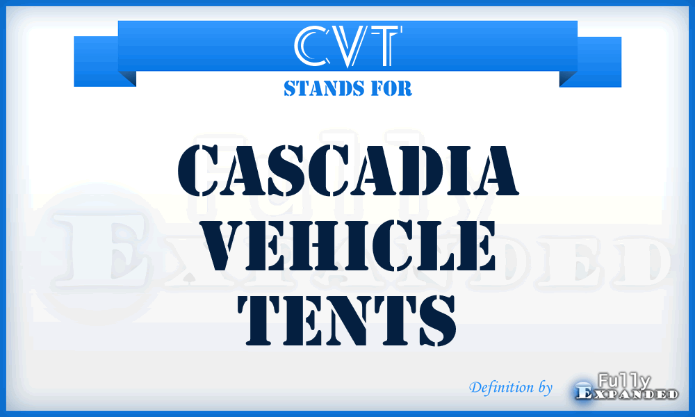 CVT - Cascadia Vehicle Tents